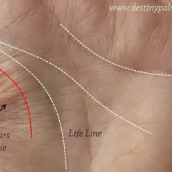 Line of mars in palmistry